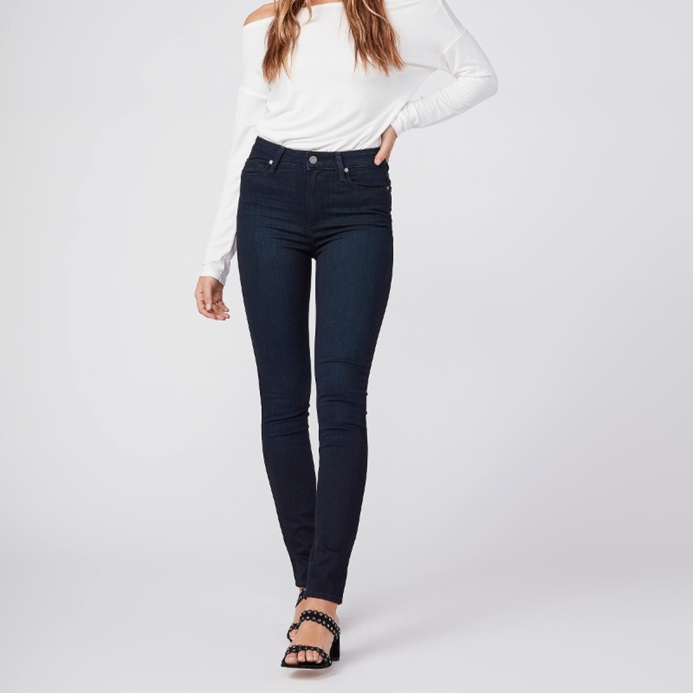 PAIGE ‘Margot’ High Rise Ultra Skinny, wash: Tonal Mona, 27